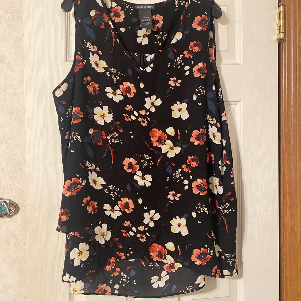 Floral tank top